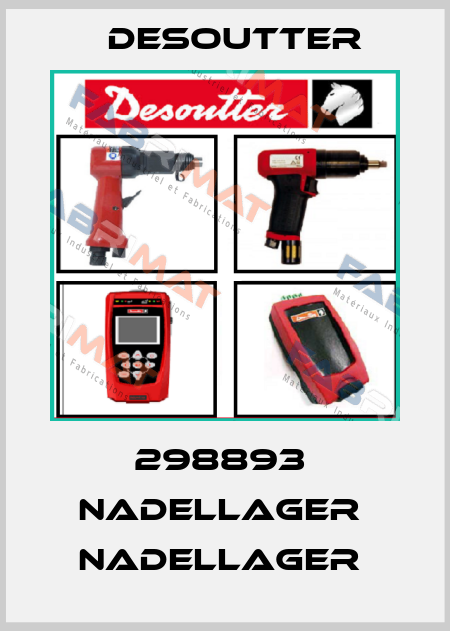 298893  NADELLAGER  NADELLAGER  Desoutter