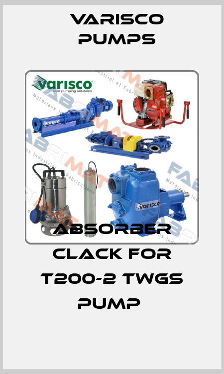 ABSORBER CLACK FOR T200-2 TWGS PUMP  Varisco pumps