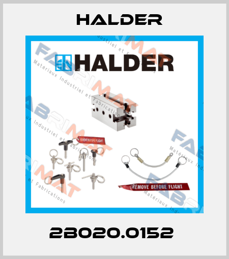 2B020.0152  Halder