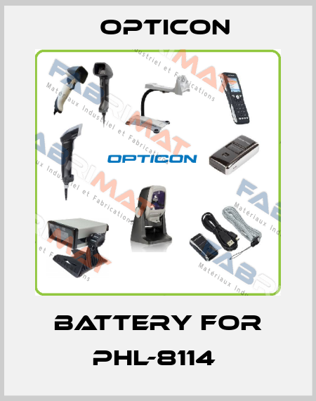 battery for PHL-8114  Opticon