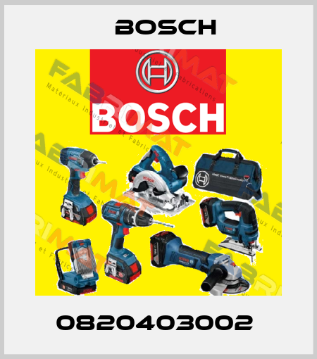 0820403002  Bosch