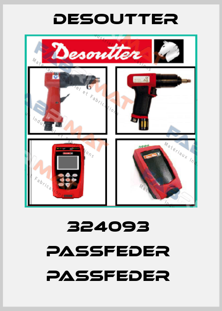 324093  PASSFEDER  PASSFEDER  Desoutter