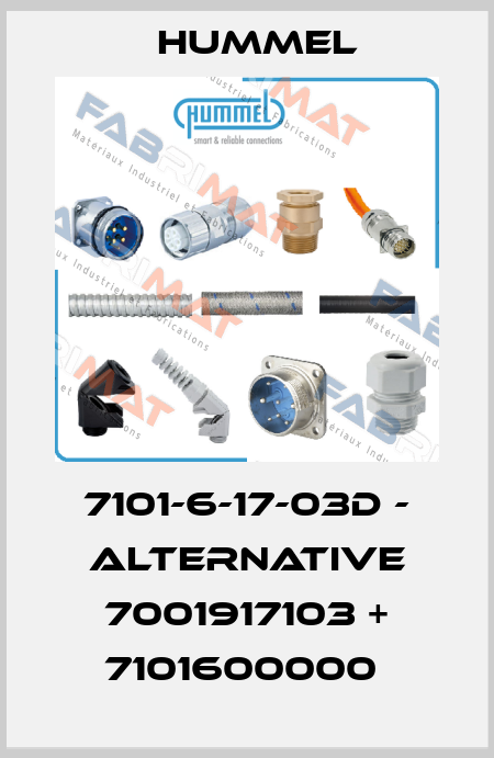 7101-6-17-03D - alternative 7001917103 + 7101600000  Hummel