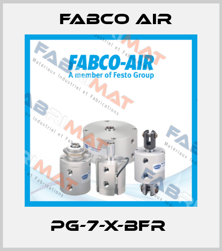 PG-7-X-BFR  Fabco Air