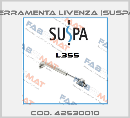 Cod. 42530010 Ferramenta Livenza (Suspa)