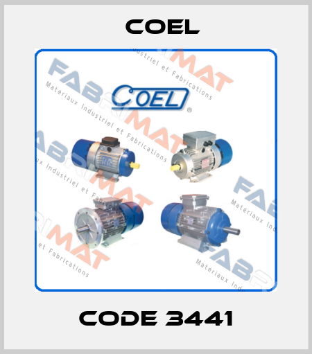 code 3441 Coel