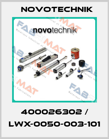 400026302 / LWX-0050-003-101 Novotechnik