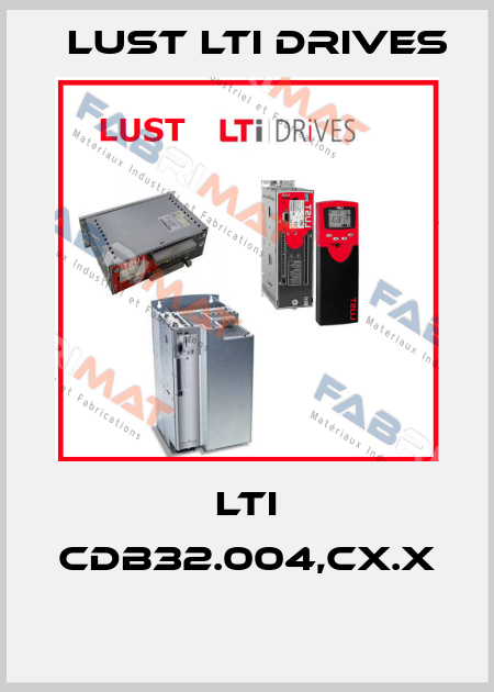 LTI CDB32.004,Cx.x  LUST LTI Drives