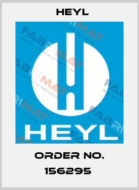 Order No. 156295  Heyl