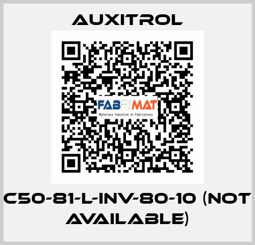 C50-81-L-INV-80-10 (not available) AUXITROL