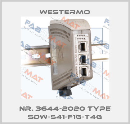 Nr. 3644-2020 Type SDW-541-F1G-T4G Westermo