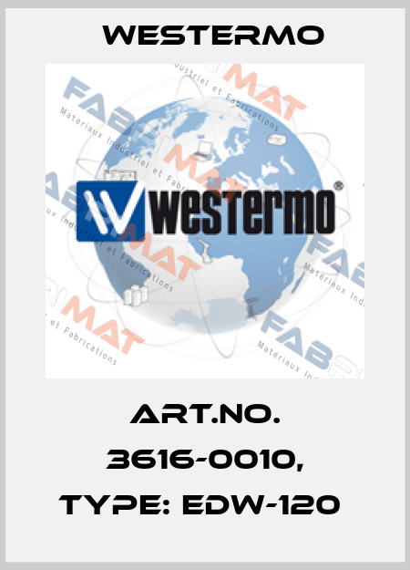 Art.No. 3616-0010, Type: EDW-120  Westermo