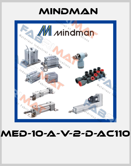 MED-10-A-V-2-D-AC110  Mindman