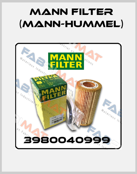 3980040999  Mann Filter (Mann-Hummel)