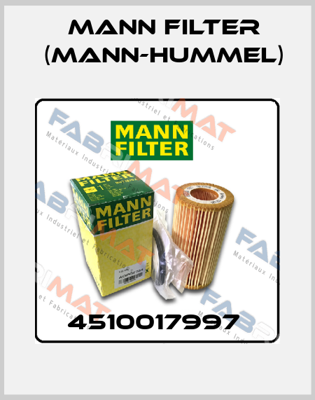 4510017997  Mann Filter (Mann-Hummel)