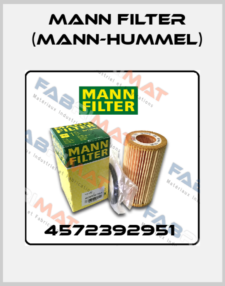 4572392951  Mann Filter (Mann-Hummel)