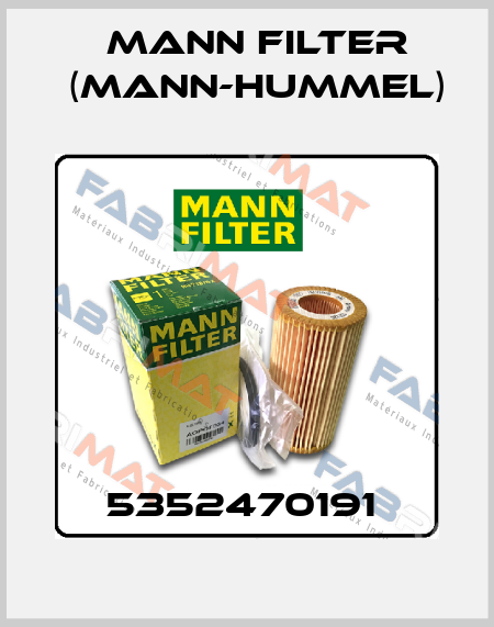 5352470191  Mann Filter (Mann-Hummel)