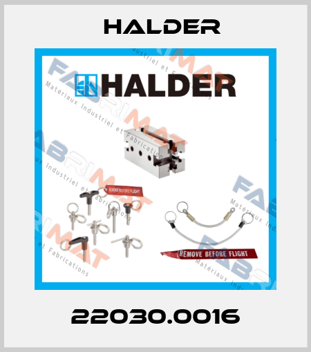 22030.0016 Halder