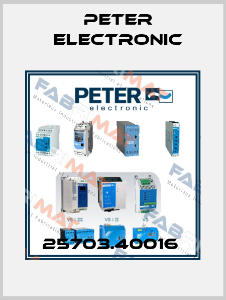 25703.40016  Peter Electronic