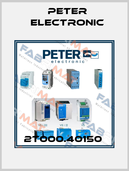 2T000.40150  Peter Electronic