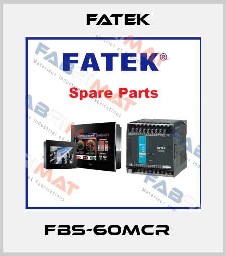 FBS-60MCR   Fatek
