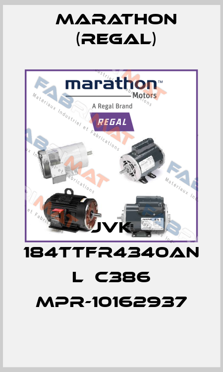 JVK 184TTFR4340AN L  C386 MPR-10162937 Marathon (Regal)