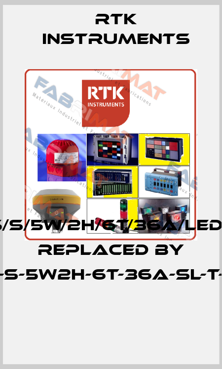 P725/S/5W/2H/6T/36A/LED/TRO replaced by P725-S-5W2H-6T-36A-SL-T-FC24  RTK Instruments