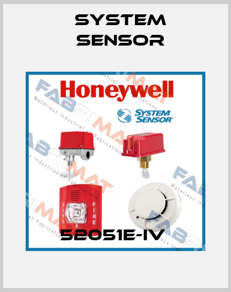 52051E-IV  System Sensor