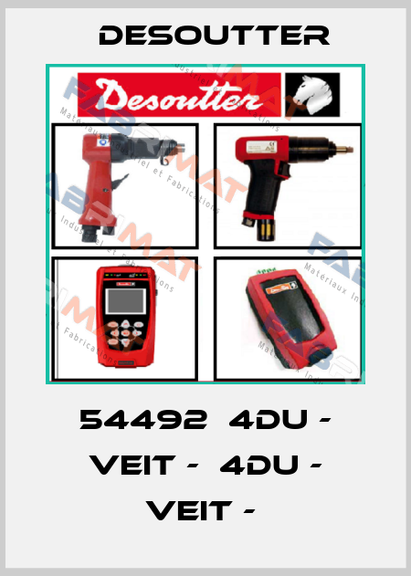 54492  4DU - VEIT -  4DU - VEIT -  Desoutter