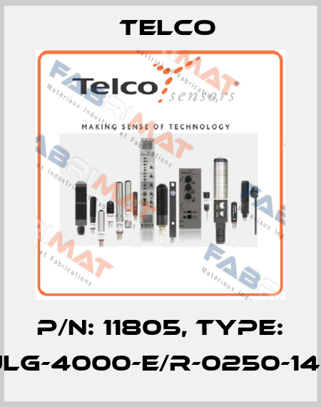 p/n: 11805, Type: SULG-4000-E/R-0250-14-01 Telco