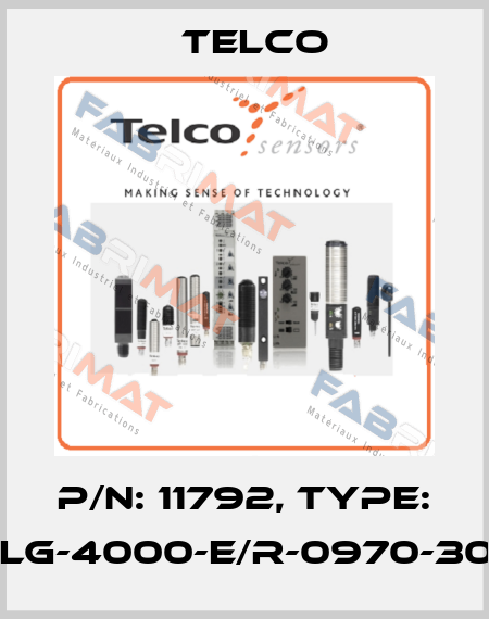 p/n: 11792, Type: SULG-4000-E/R-0970-30-01 Telco