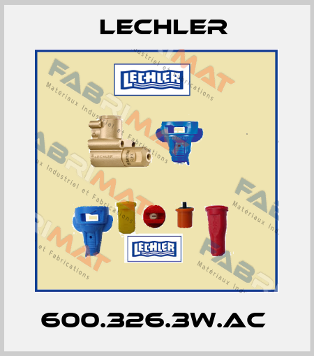 600.326.3W.AC  Lechler