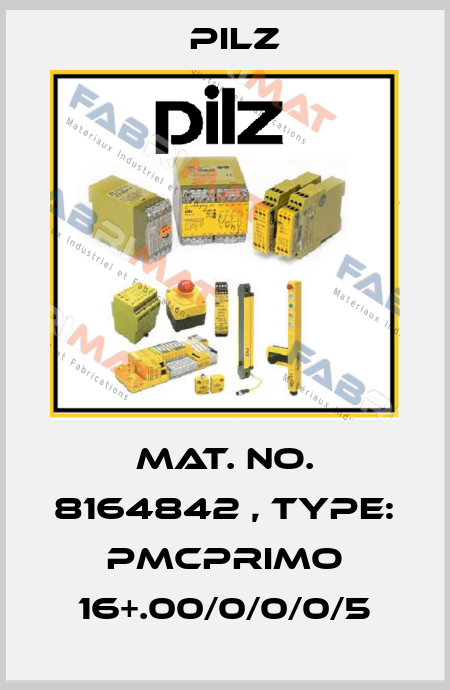 Mat. No. 8164842 , Type: PMCprimo 16+.00/0/0/0/5 Pilz