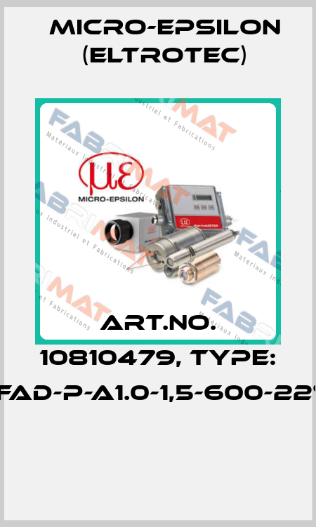 Art.No. 10810479, Type: FAD-P-A1.0-1,5-600-22°  Micro-Epsilon (Eltrotec)