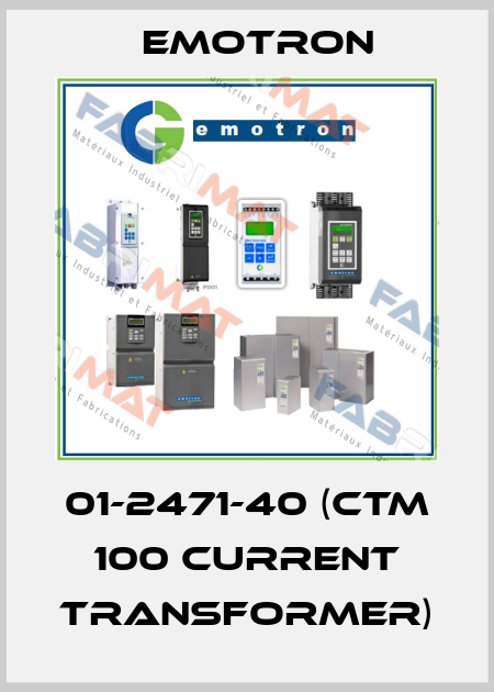 01-2471-40 (CTM 100 CURRENT TRANSFORMER) Emotron