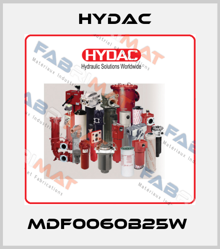 MDF0060B25W  Hydac