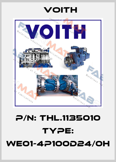 P/N: THL.1135010 Type: WE01-4P100D24/0H Voith