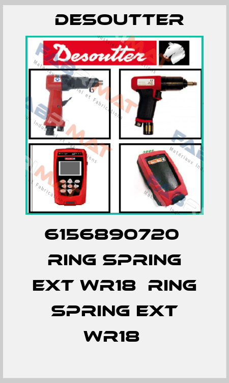 6156890720  RING SPRING EXT WR18  RING SPRING EXT WR18  Desoutter