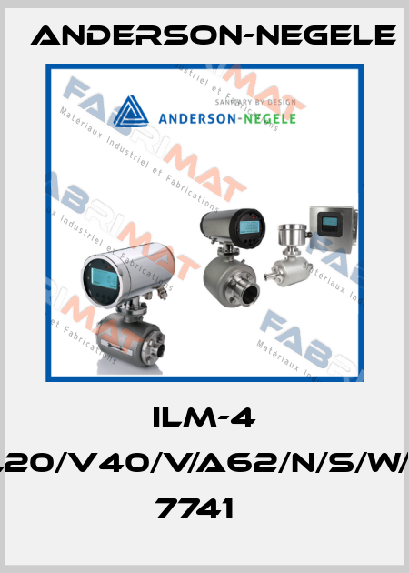ILM-4 /L20/V40/V/A62/N/S/W/X 7741   Anderson-Negele