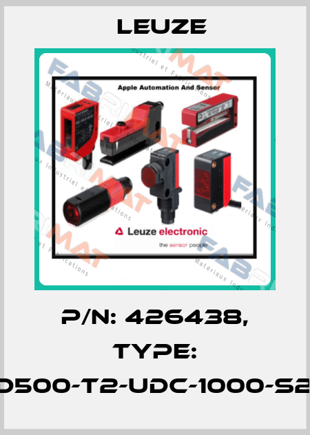 p/n: 426438, Type: MLD500-T2-UDC-1000-S2-EN Leuze