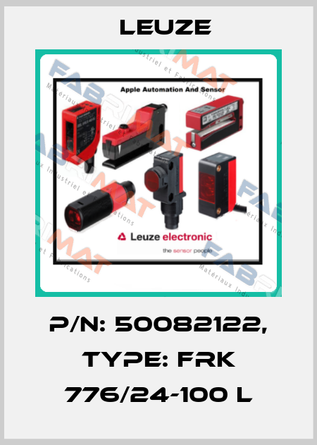 p/n: 50082122, Type: FRK 776/24-100 L Leuze