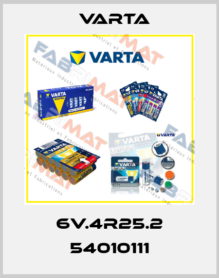 6V.4R25.2 54010111 Varta