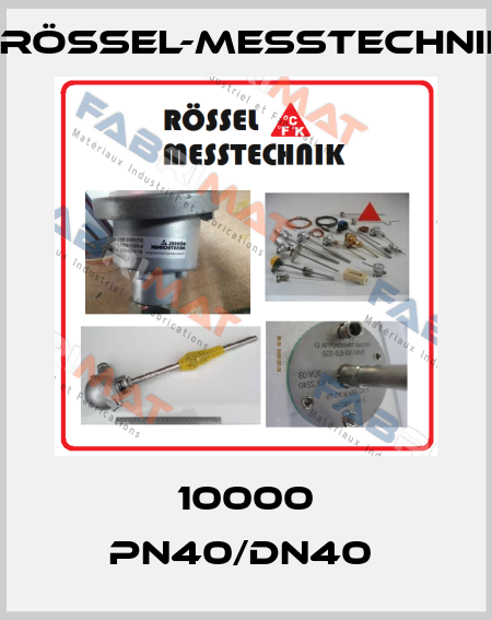 10000 PN40/DN40  Rössel-Messtechnik