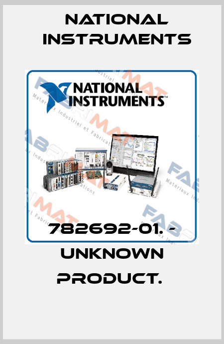 782692-01. - UNKNOWN PRODUCT.  National Instruments
