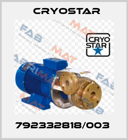 792332818/003  CryoStar