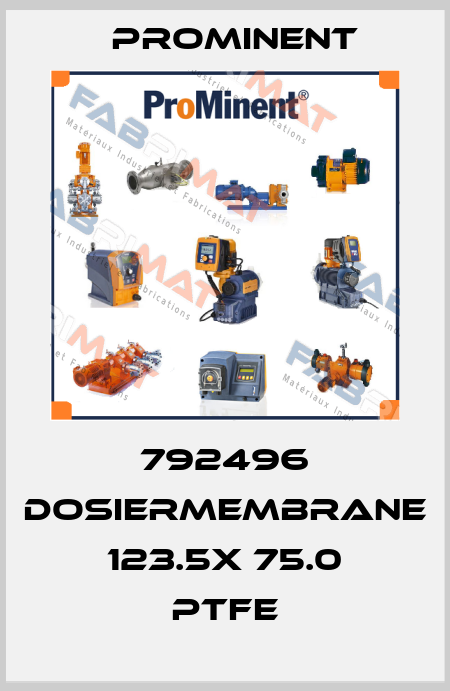 792496 DOSIERMEMBRANE 123.5X 75.0 PTFE ProMinent