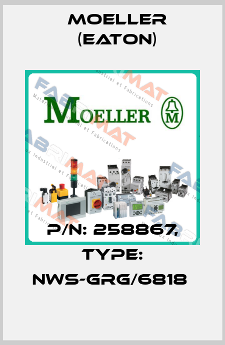 P/N: 258867, Type: NWS-GRG/6818  Moeller (Eaton)