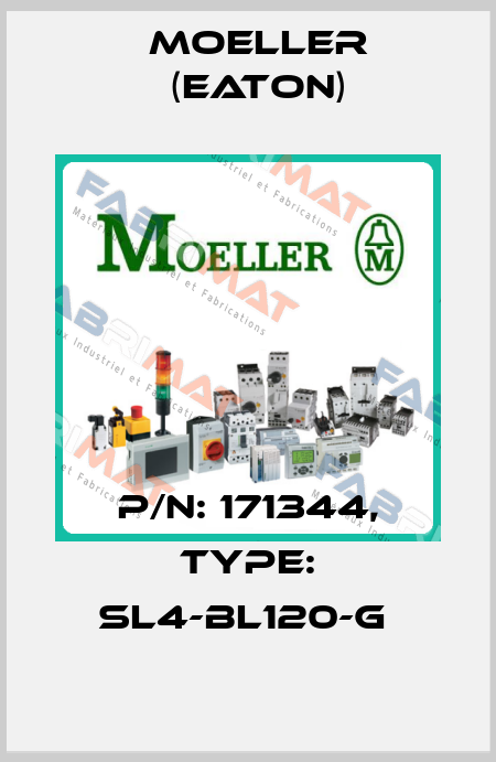 P/N: 171344, Type: SL4-BL120-G  Moeller (Eaton)