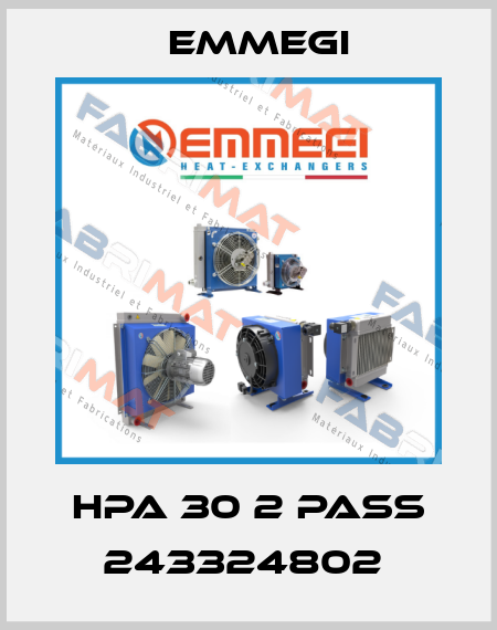 HPA 30 2 PASS 243324802  Emmegi