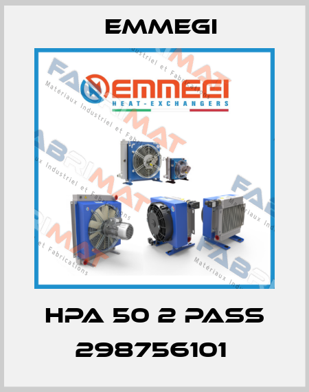 HPA 50 2 PASS 298756101  Emmegi